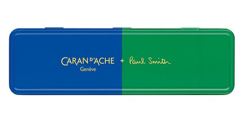 Caran d'Ache Kugelschreiber 849 PAUL SMITH Cobald / Emerald mit Etui, 0849.338 - Bild 4 von 4