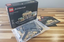Like-New : LEGO Architecture 21011 'Brandenburg Gate' Retired Set Complete