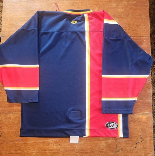Austin Ice Bats Jersey, Vintage Early 2000s, OT Size Adult XL w/ Fight Strap - Picture 2 of 7
