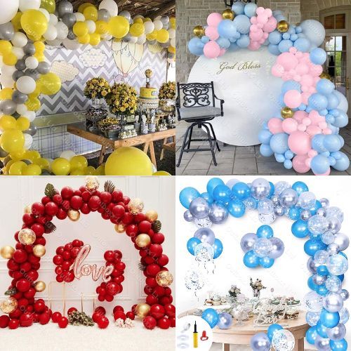 Balloon Arch Kit +Balloons Garland Birthday Wedding Party Baby Shower Decor 05.. - Picture 2 of 26