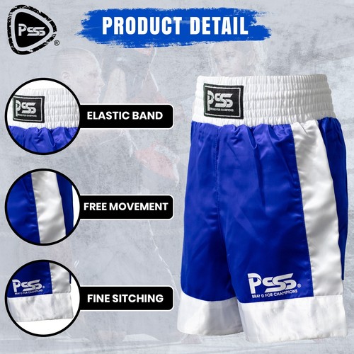 Kinderuniform 5-teiliges Set oben & unten Alter 3-14 Jahre Junior Boxhandschuhe 1004 blau - Bild 6 von 12
