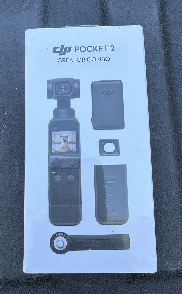 DJI - Pocket 2 Creator Combo 3-Axis Stabilized 4K Handheld Camera