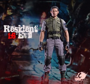 Model Toy MOMTOYS 1//6 Resident Evil Chris Redfield Action Figure 12in