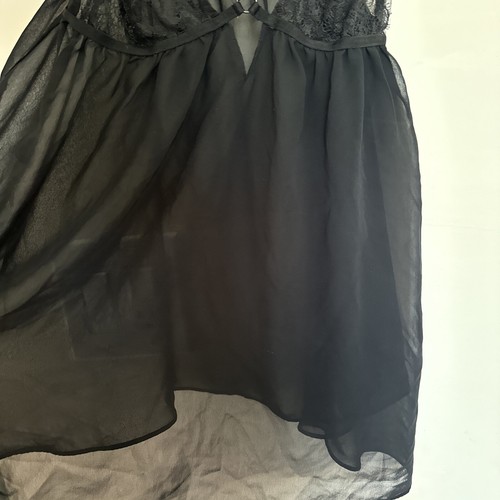 Victoria’s Secret Women’s Lace Sheer Teddy Lingerie Black Size L - Picture 5 of 7