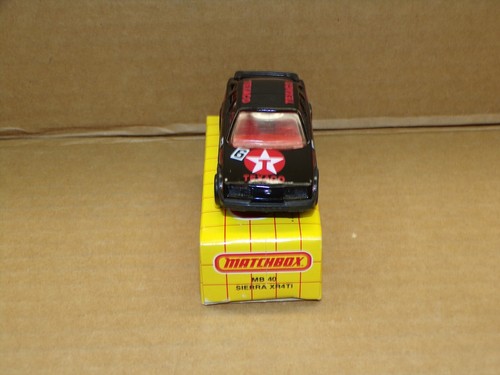 VINTAGE MATCHBOX SUPERFAST MB40 SIERRA MERKUR XR4TI - TEXACO - NEW OLD STOCK ! - Picture 2 of 5