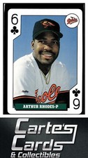 Arthur Rhodes 1992 Bicycle Rookies Playing Cards #6C Baltimore Orioles