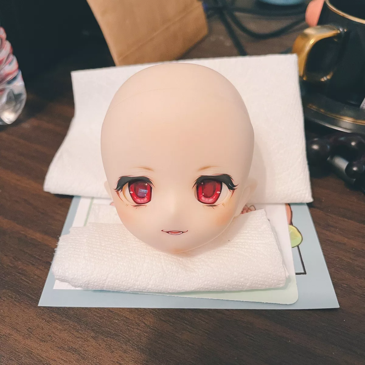 puyoo doll 1/4 Bjd kumako Lala Head Only(eyes not included)