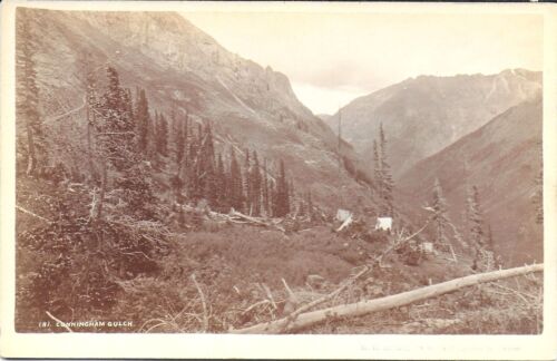 Wm Henry Jackson vente Photo – Miners Camp at Cunningham Gulch Baker’s Park CO 1875
