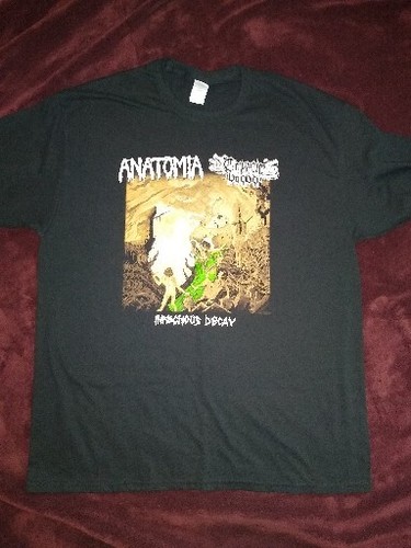 Anatomía - Criptic Brood - Camisa - Infectious Decay - European Tour 2018 - Algodón XL - Imagen 5 de 11