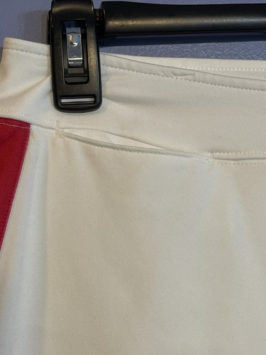 Slazenger Tennisrock/Skort weiß mit Seitenstreifen Größe S - Bild 3 von 8