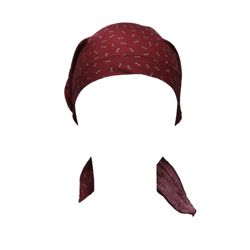 Hundeknochen Schal Slipper vorgebunden Turban Halstuch Mütze Chemo Krebs Kopfbedeckung Damen - Bild 6 von 8