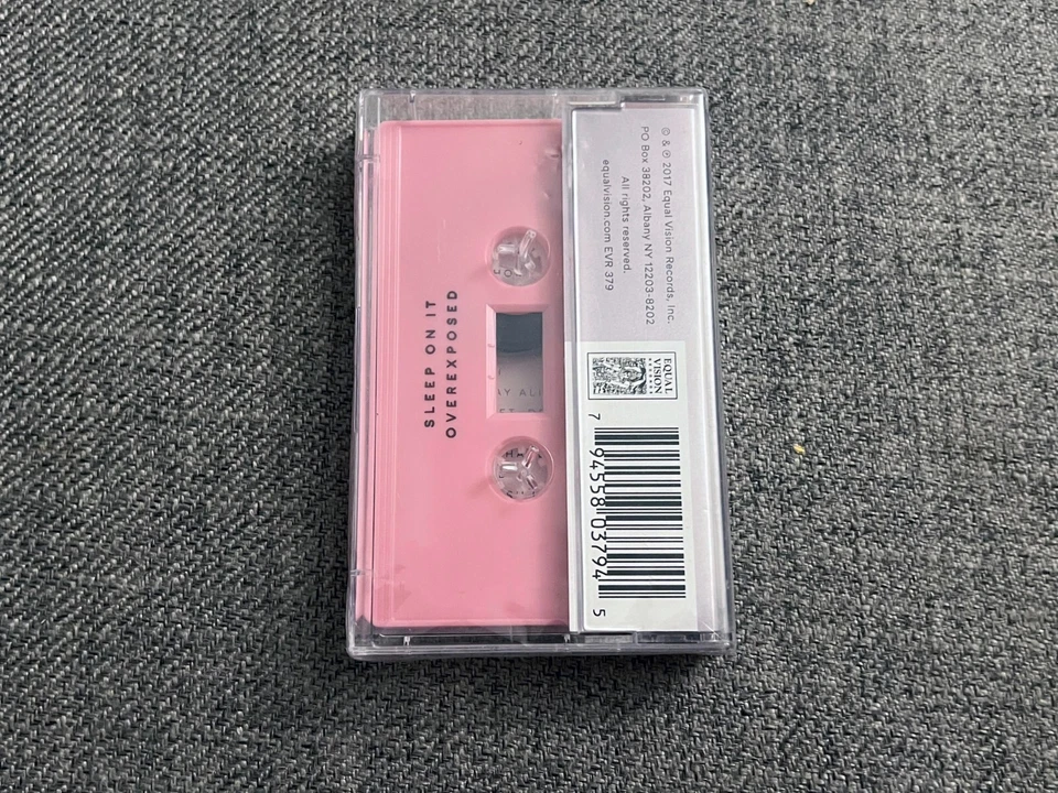 Sleep On It – Overexposed RARE Pink Cassette Tape Limited Edition /100 Brand New - Image 2 of 2