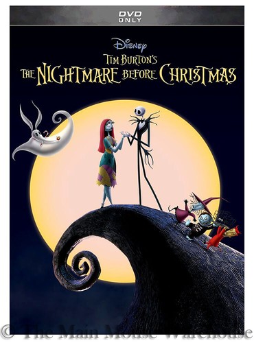 Disney Burton Halloween Movie The Nightmare Before Christmas Holiday Musical DVD - Picture 1 of 1