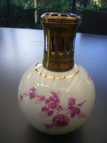 LAMPE BERGER PARIS HERGESTELLT IN FRANKREICH LIMOGES AHRENFELD ""A H BOUQUET"" 1960 - Bild 3 von 12