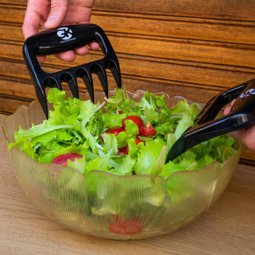 100% Mess Proof Silicone BBQ Smoker Gloves for BBQing, Meat Claws for Shredding - Picture 9 of 9