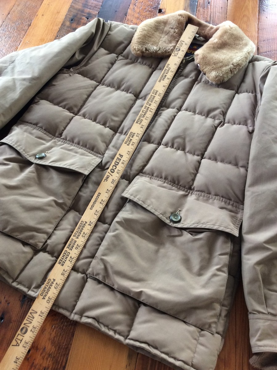 Vintage 60s Eddie Bauer Jacket Quilted Down Size 42 Skyliner Vintage 60s Eddie Bauer Jacket Quilted Down Size 42 Skyliner