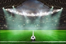 VLIES FOTOTAPETE XXL TAPETE Fußball Stadion Sport Rasen 12183