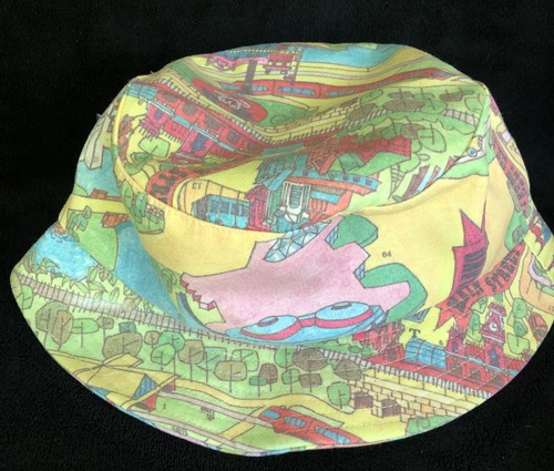 Walt Disney World 50th Anniversary Spirit Jersey Vault Bucket Hat Monorail! - Picture 3 of 3