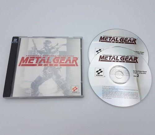 Metal Gear Solid - PC CD-ROM - Konami - MGS - VERY RARE - Free, Fast P&P! - Picture 1 of 4