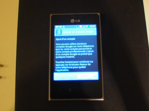Mobile phone LG Optimus L3 E400 - Afbeelding 2 van 5