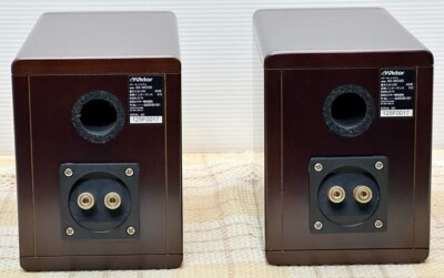 VICTOR JVC SX-WD30 Full Range Speaker System 9cm Wood Cone VICTOR JVC SX-WD30 Full Range Speaker System 9cm Wood Cone