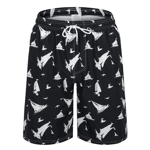 Men Swimming Quick Dry Board Shorts Swim Surf Trunks Beach Wear Summer Swimwear - Picture 13 of 15