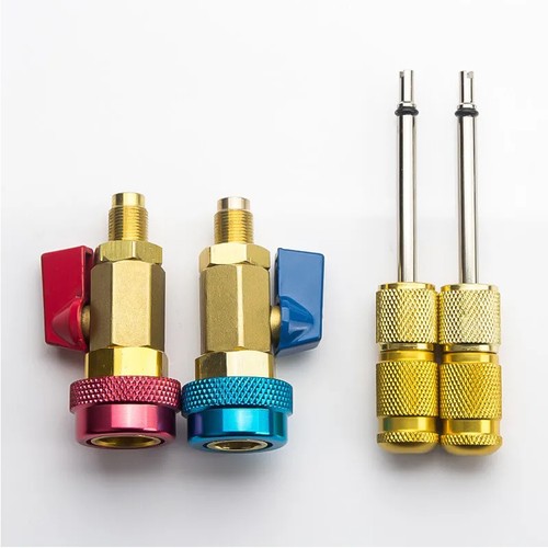 Car A/C R134-A R1234 YF Valve Core High Low Pressure Remover Install Tool V9V5 - Picture 12 of 12