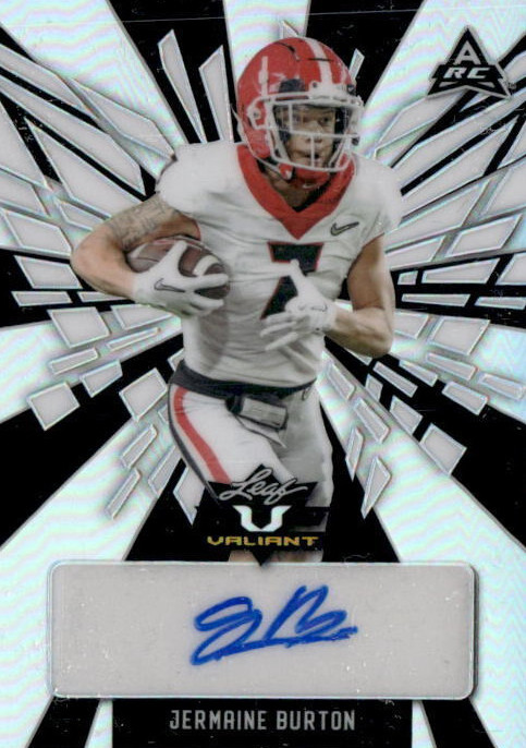 2022 Leaf Valiant Jermaine Burton #BA-JB2 - 1 of 1