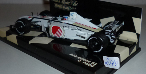 MINICHAMPS / FORMEL 1 F1 / MODELLAUTO / BAR B.A.R HONDA 03 / Panis / 1:43 #2070# - Bild 4 von 4