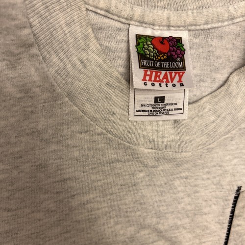 Vintage REDDI EDDI Condom Holder Shirt 90’s Adult L Gray Single Stitch - Picture 3 of 6