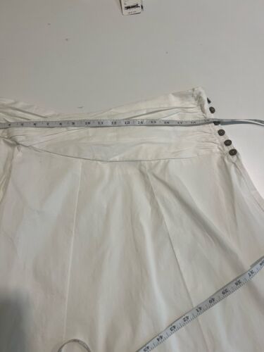 Free People So Posh Cropped Cami Skirt Set White Cotton XLBoho Beach Vacation - Picture 9 of 11