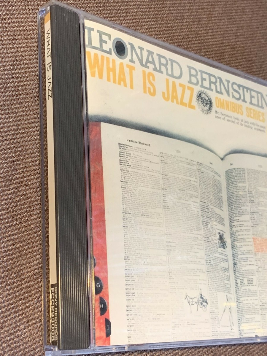 LEONARD BERNSTEIN What Is Jazz JAPAN MAIL ORDER-ONLY CD