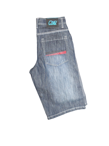 WCKD Men's Vintage Jeans Shorts Dark Blue Size 34 Rare NWD! - Picture 4 of 10