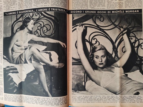 9 1950s magazines - actresses and models, mischievous: Seduction, Follie e Frou Frou - Picture 12 of 24