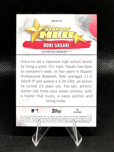 2025 Topps Series 2 - Stars of MLB Inserts - Card #s 31-60 - You Pick! - Picture 47 of 61