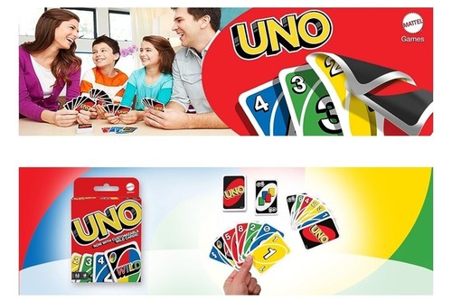 UNO Original Playing Card Games Fun Party Game Night Bonus Dice + Popit Keychain - Picture 5 of 10