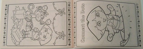 Dora the Explorer Activity Geschenkset ~ Weihnachtszauber (6 Artikel, 1 Set) - Bild 3 von 5