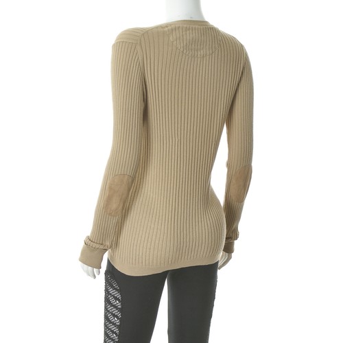Massimo Dutti Womens Cotton-Silk Button Up V-Neck Cardigan Ribbed Knit Size M/32 - Picture 3 of 5