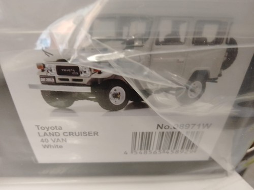 Kyosho Toyota Land Cruiser 40 Van White 1980 1/18 08971W - Bild 7 von 7