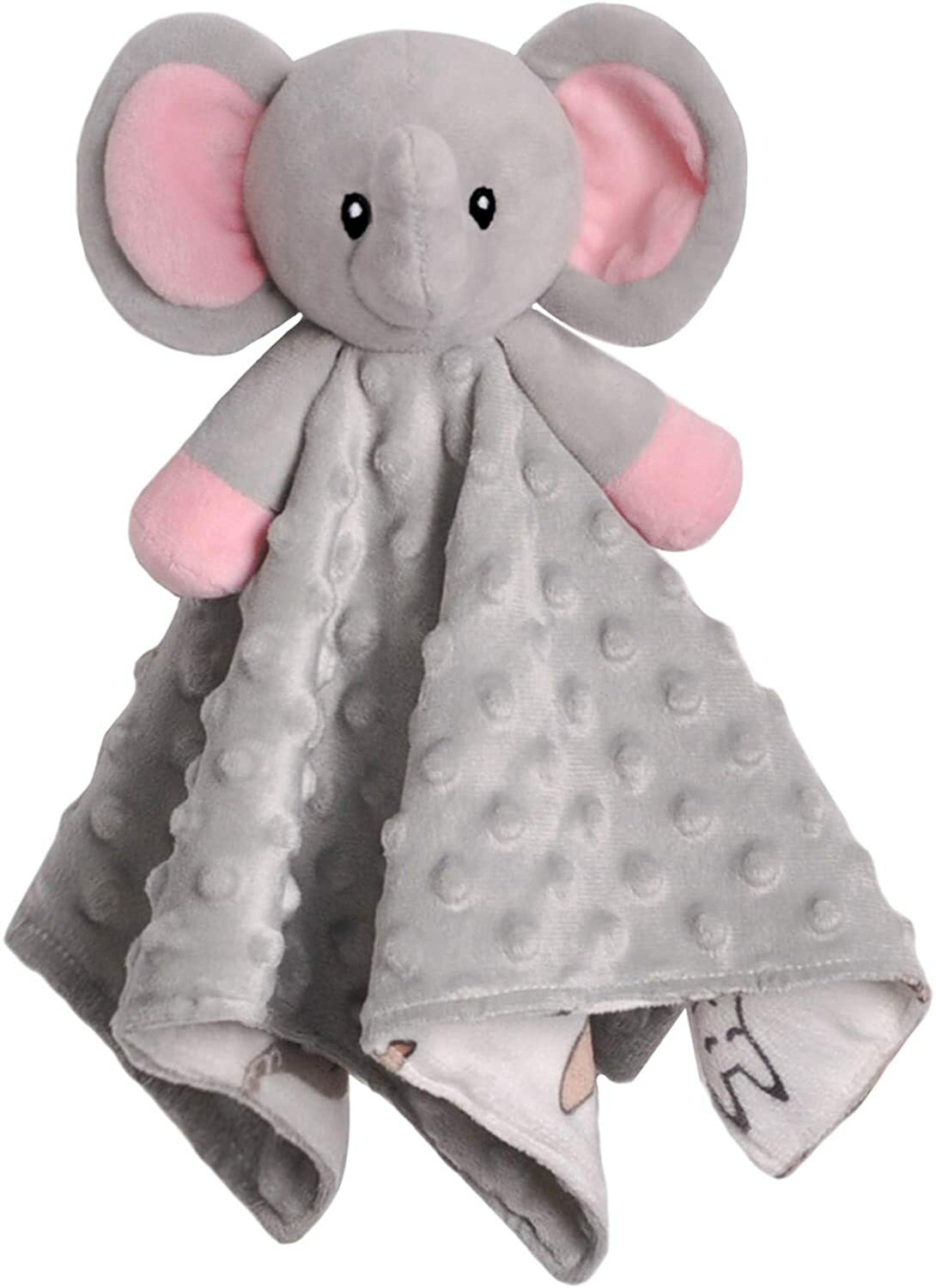 Baby Security Blanket for Newborn Soft Minky Plush Fabric Pink Elephant 14Inch | eBay Baby Security Blanket for Newborn Soft Minky Plush Fabric Pink Elephant 14Inch | eBay
