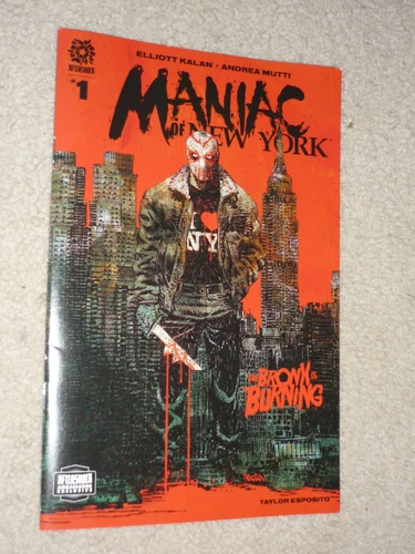 NEW Maniac of New York The Bronx is Burning #1 Aftershock Variant Cover 2021