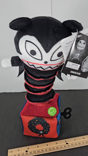 Nightmare Before Christmas Animated Plush Vampire Teddy Christmas, Plays Music - Video 1 of 1