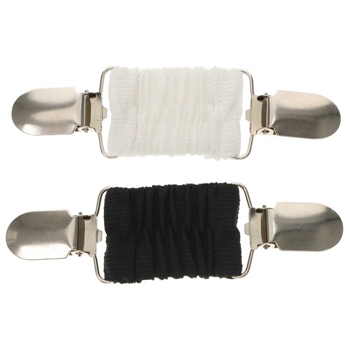 2pcs Sweater Clips Metal Cardigan Clip Sweater Shawl Collar Clasp Brooch Clips