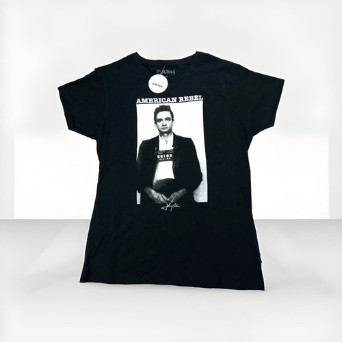 Johnny Cash Rebel Womenccc Size Medium Chest 40 Cut  New See Notes - Picture 1 of 3
