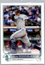 2022 Topps Update Rookie Debut RC Julio Rodriguez #US97 Seattle Mariners