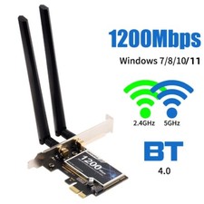 PCI-E Wifi Bluetooth Card Dual Band for Desktop Network wifi Adapter 2.4G 5G
