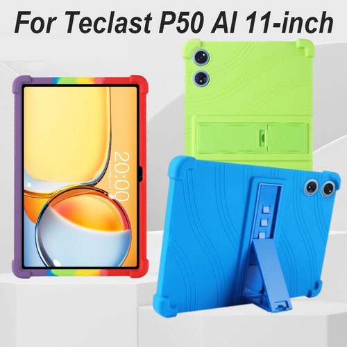 NEW UP For Teclast P50 AI 11inch Tablet Silicone Protective Case Cover Anti-fall - Picture 6 of 26