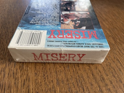 Vintage 1991 Misery First Press VHS Video Factory Sealed Stephen King Nelson - Picture 6 of 8