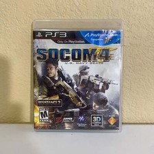SOCOM 4: U.S. Navy SEALs for Sony PlayStation 3 (Pre-Owned & Includes Manual)