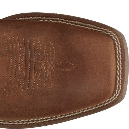 NEU IM KARTON HERREN JUSTIN SE7515 CANTER TON BRAUN WASSERBÜFFEL ECKIGE SPITZE LEDER STIEFEL - Bild 7 von 8